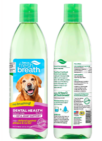 Dung dịch chăm sóc răng miệng TropiClean Fresh Breath Dental Health & Hip Joint Support 473ml