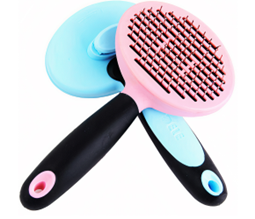 Lược chải lông chó mèo bấm nút DELE M006 Round Head