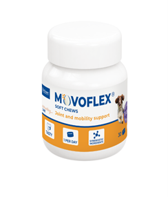 Viên nhai hỗ trợ xương khớp Virbac MOVOFLEX soft chews for Dogs < 35kg - 30 viên