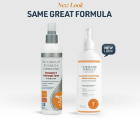 Xịt Veterinary Clinical Care Antiseptic & Antifungal spray 236ml - Thuốc xịt trị viêm da cho chó mèo